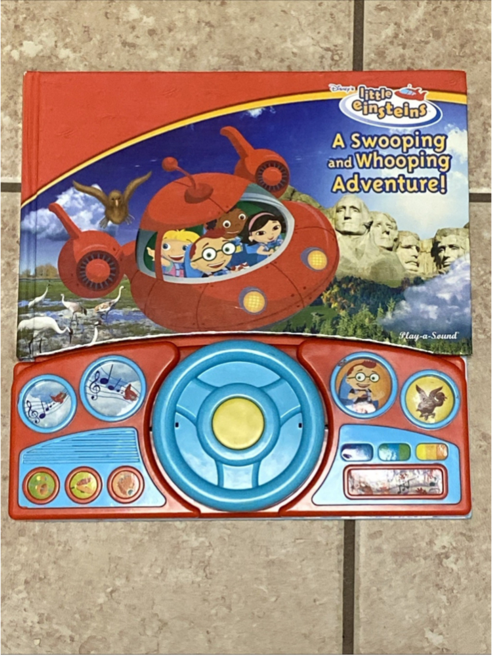 A Swooping and whooping Adventure with little Einsteins - hardcover